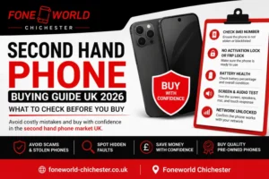 Second Hand Phone Buying Guide UK 2026: What to Check Before You Buy